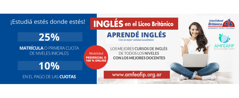Cursos de inglés del Liceo Británico