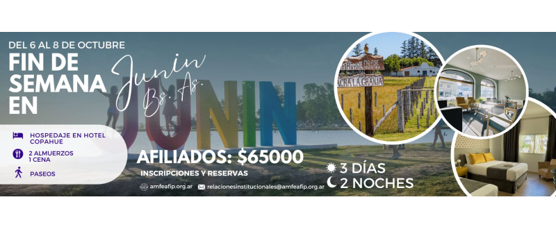  Junín en Octubre con Previaje