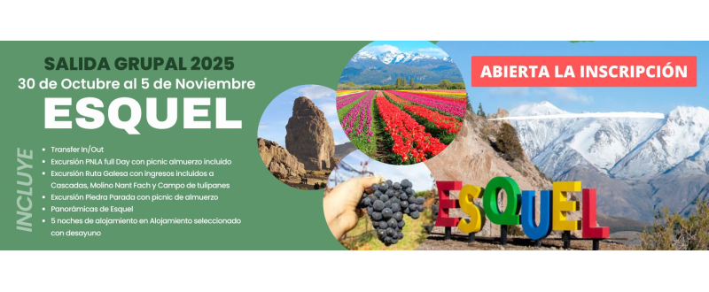 En noviembre volvemos a Esquel