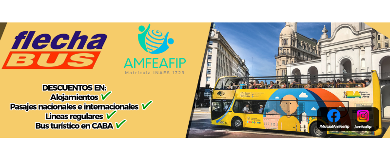 Convenio de la Mutual con FLECHABUS