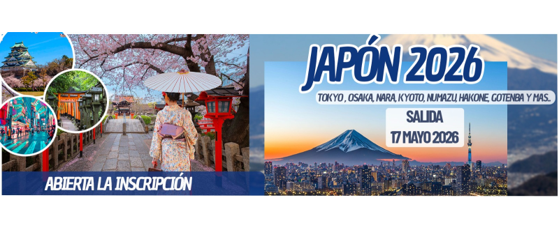 Memorias del Sol Naciente: JAPON 2026
