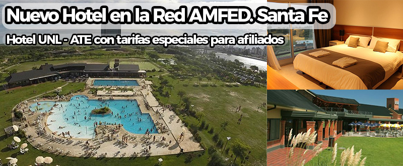 Nuevo Hotel en la Red AMFED. Santa Fe