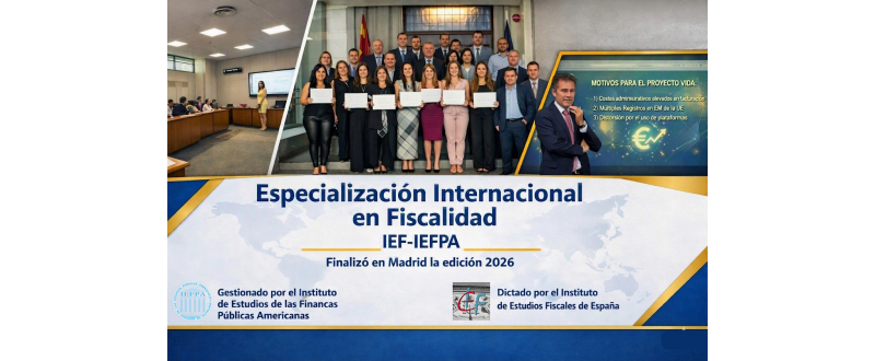 Finalizó en Madrid la Formación dictada por el IEFy el IEFPA